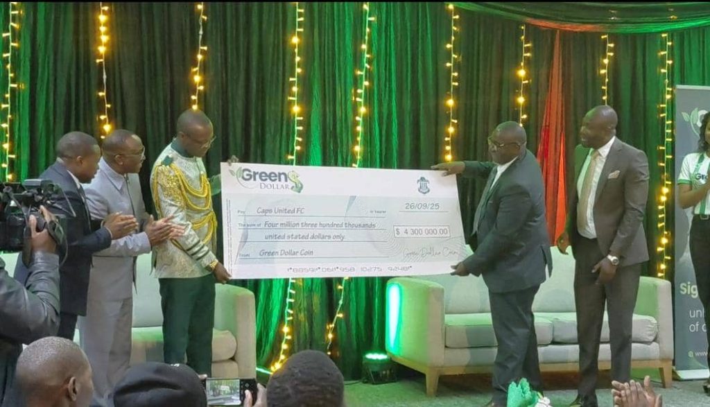 CAPS United unveils US$4.3 million sponsorship