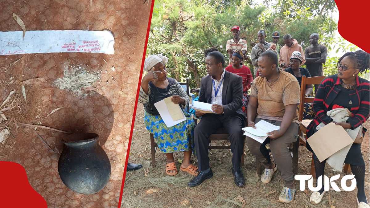 Famille Machakos dans la peur après avoir trébuché sur la casserole avec un tissu contenant leurs noms: «Pas normal»