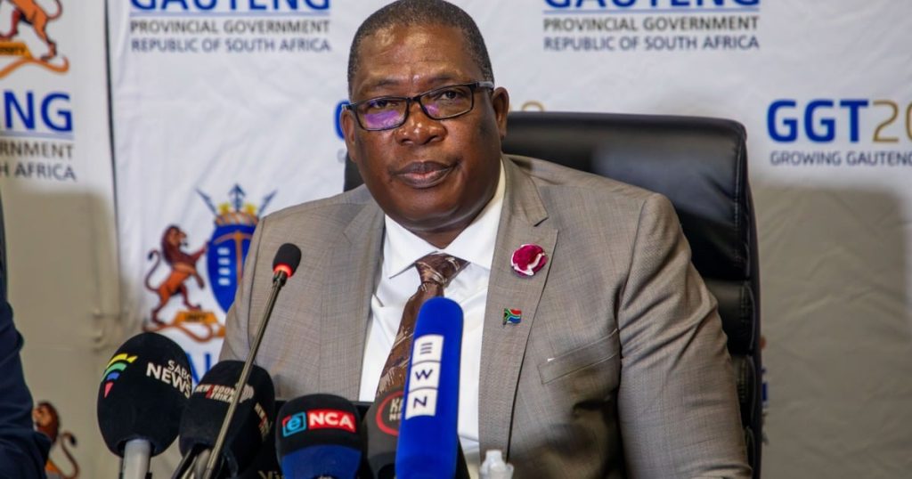 Gauteng annonce des plans pour former l'équipe de travail des tueries politiques
