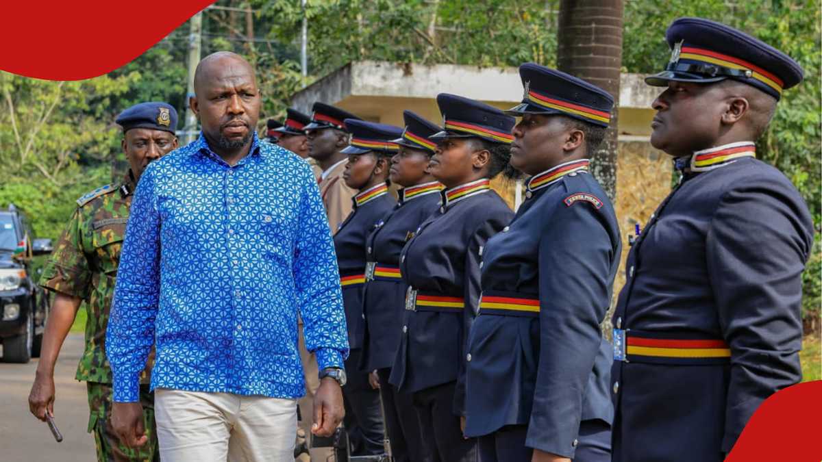 Govt pour introduire des uniformes de maternité pour les officiers de police, annonce CS Murkomen