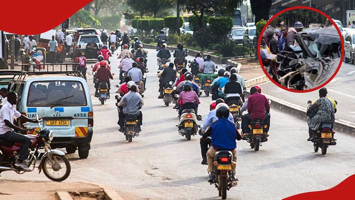 Kiambu: La vidéo montre que les habitants du mal à sauver le conducteur piégé à l'intérieur de la voiture après une collision avec du camion