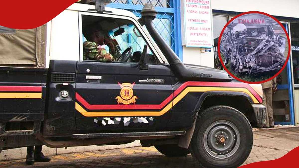 Kiambu: l'ambulance de St. Mary impliquée dans l'accident, le conducteur et le patient parmi 3 tués