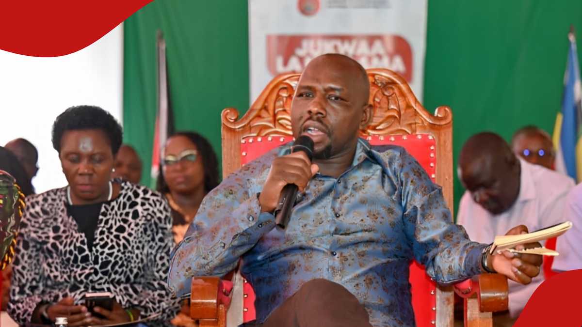 Kipchumba Murkomen s'est déroulée alors que OCS se présente dans sa rencontre ivre: "Exposition de Mnakunywa"