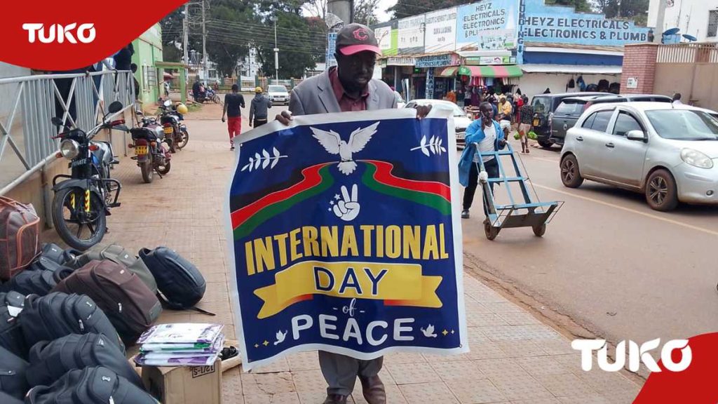 La personne de trans nzoia handicapée célèbre la Journée mondiale de la paix