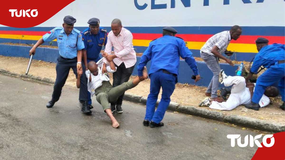 La police de Mombasa arrête Shanzu MCA Allen Katana, 6 autres personnes pour avoir organisé une manifestation «illégale»