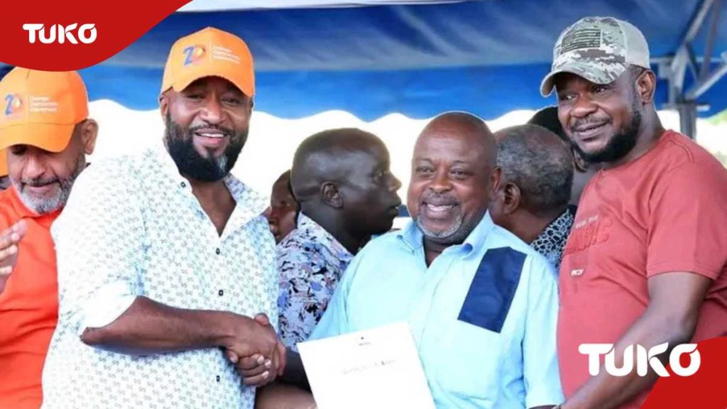 Le député de Mombasa parmi des centaines a décerné des actes de titre à Miritini: "J'ai vécu comme un squatter"
