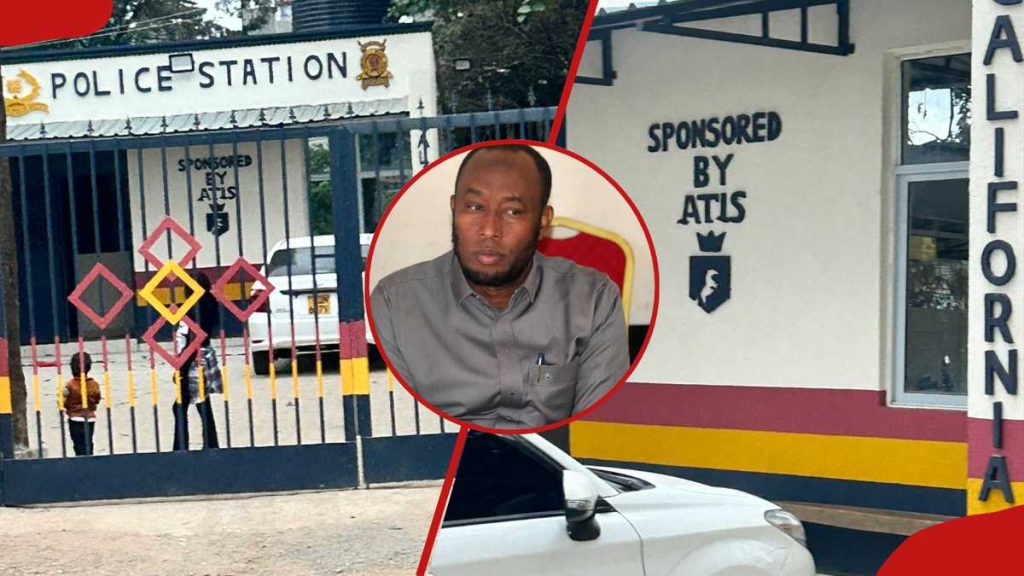 Les résidents de Nairobi protestent comme des marques étrangères présumées du poste de police de Californie: "Capture illégale"