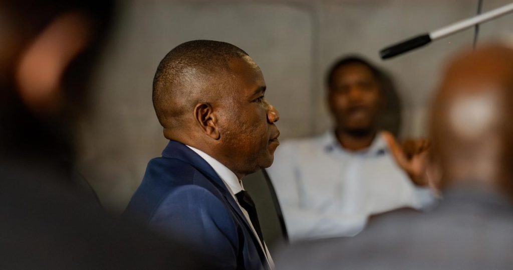 Mkhwanazi allègue que l'ex-ministre de la police Nathi Mthethwa a forcé l'ancien chef du renseignement pour retirer des dossiers pénaux contre Richard Mdluli