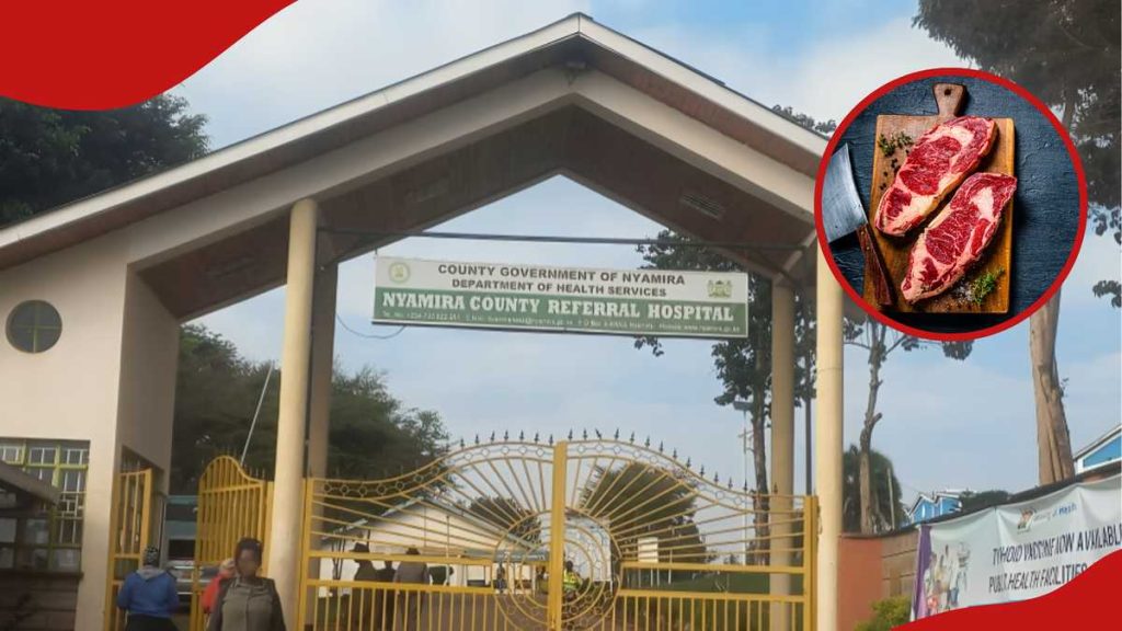 NYAMIRA: 33 personnes hospitalisées après avoir mangé de la viande chez Dead Cow dans le village de Nyakeore