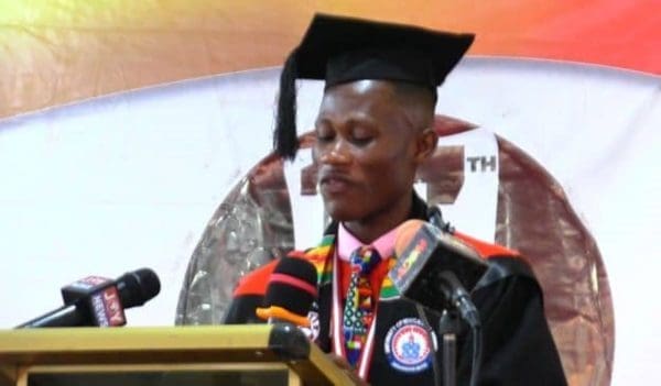 Globalement le meilleur étudiant diplômé Dominic Graham