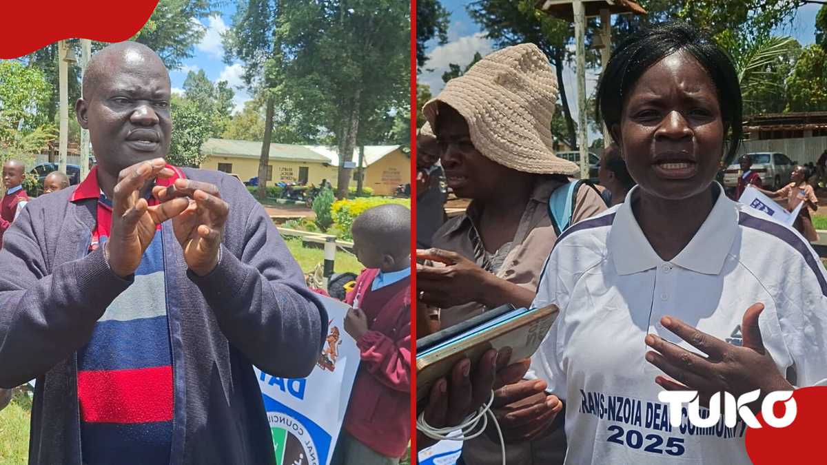 Trans Nzoia Personnes ayant des déficiences auditives qui ont du mal à suivre les procédures judiciaires