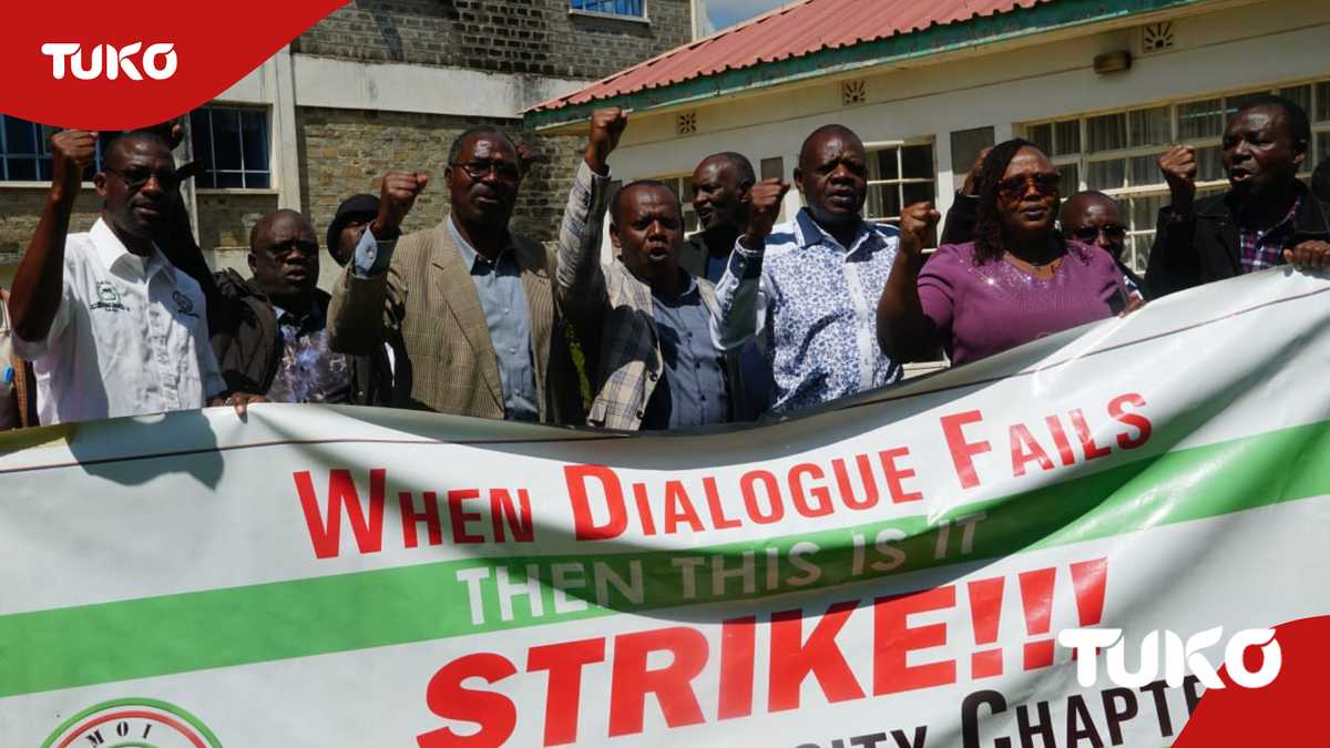 Université Moi, les professeurs de Masinde Muliro se joignent à la grève nationale après la directive UASU