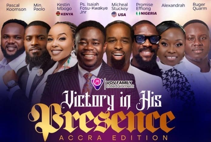 Victoire en sa présence