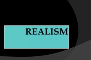 Réalisme