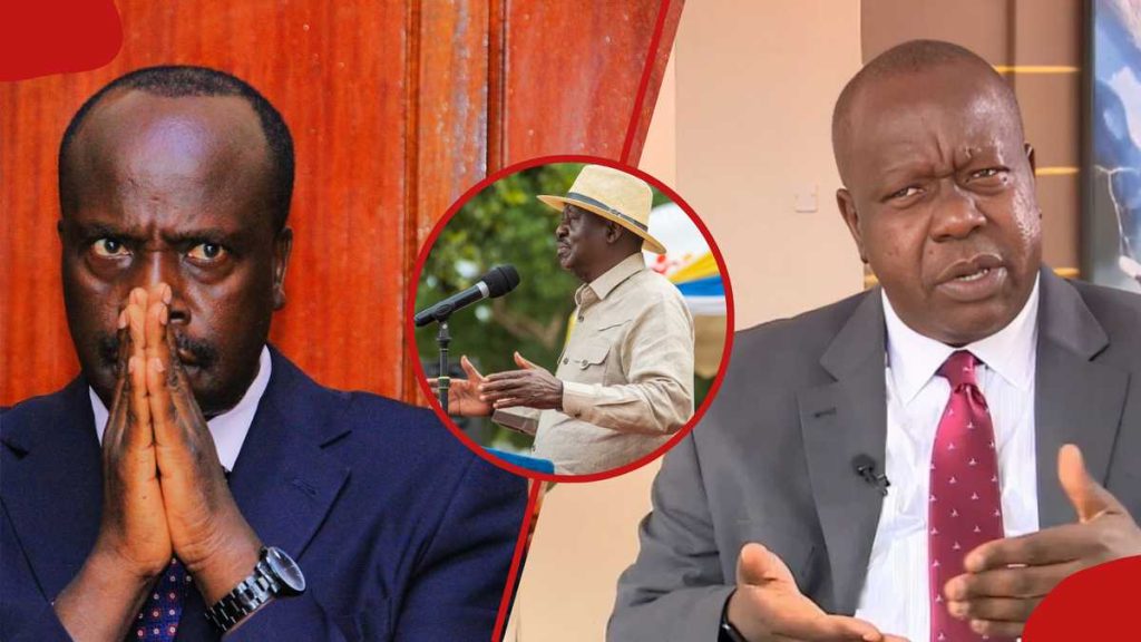 Danstan Omari rappelle comment Raila Odinga l'a sauvé ainsi que Matiang'i de son arrestation