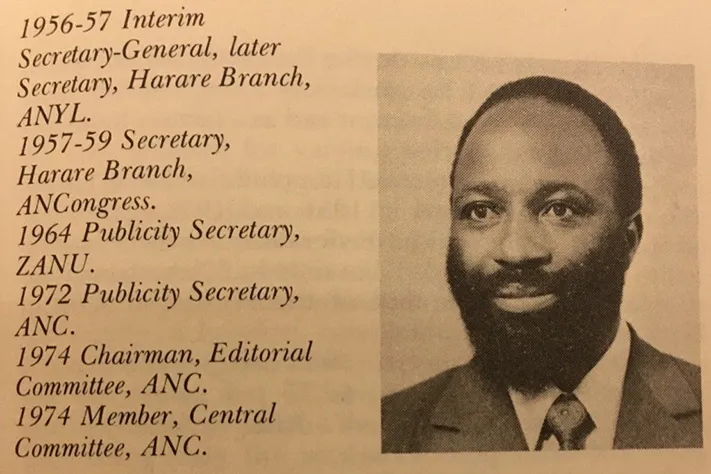 Edson Sithole: New book uncovers the work of a thinker, lawyer and Zimbabwean freedom fighter who ‘disappeared’