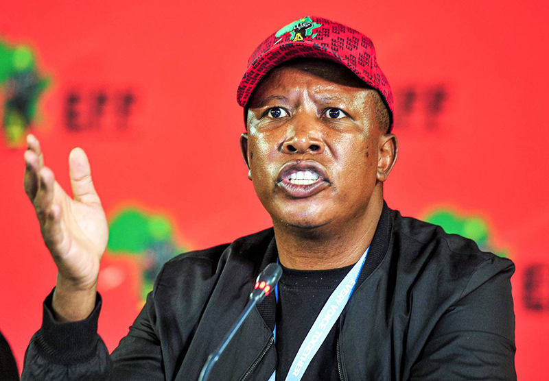 Julius Malema convicted of firing a gun in public
