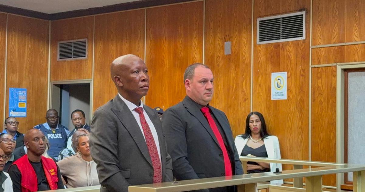 Julius Malema a reconnu coupable des accusations liées à la décharge d'armes à feu