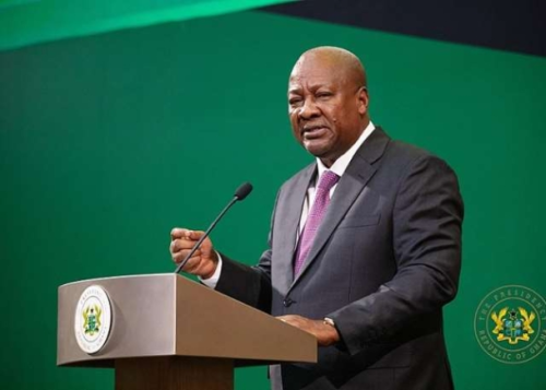 Président John Dramani Mahama