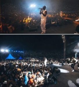 Concert du rappeur de Sarkodie