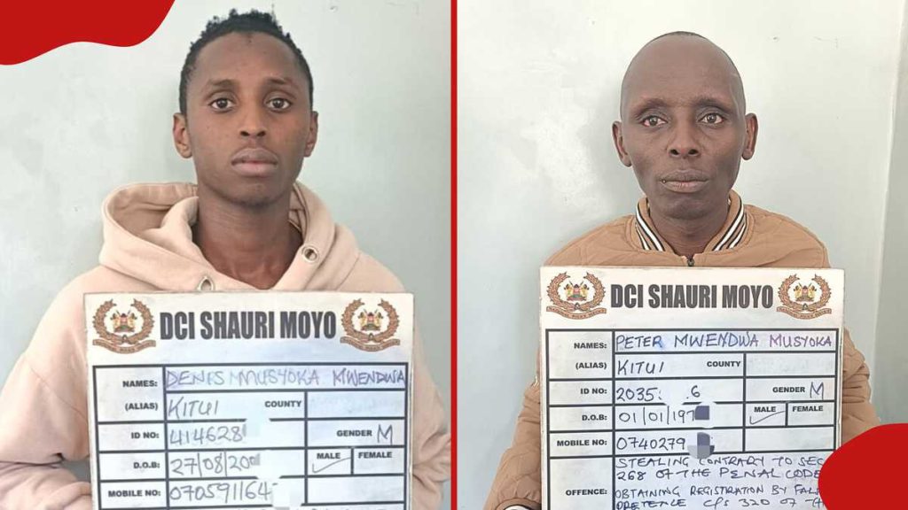 Nairobi: Père, fils arrêté sur l'escroquerie KSH 236K M-Pesa sur le marché de Gikomba