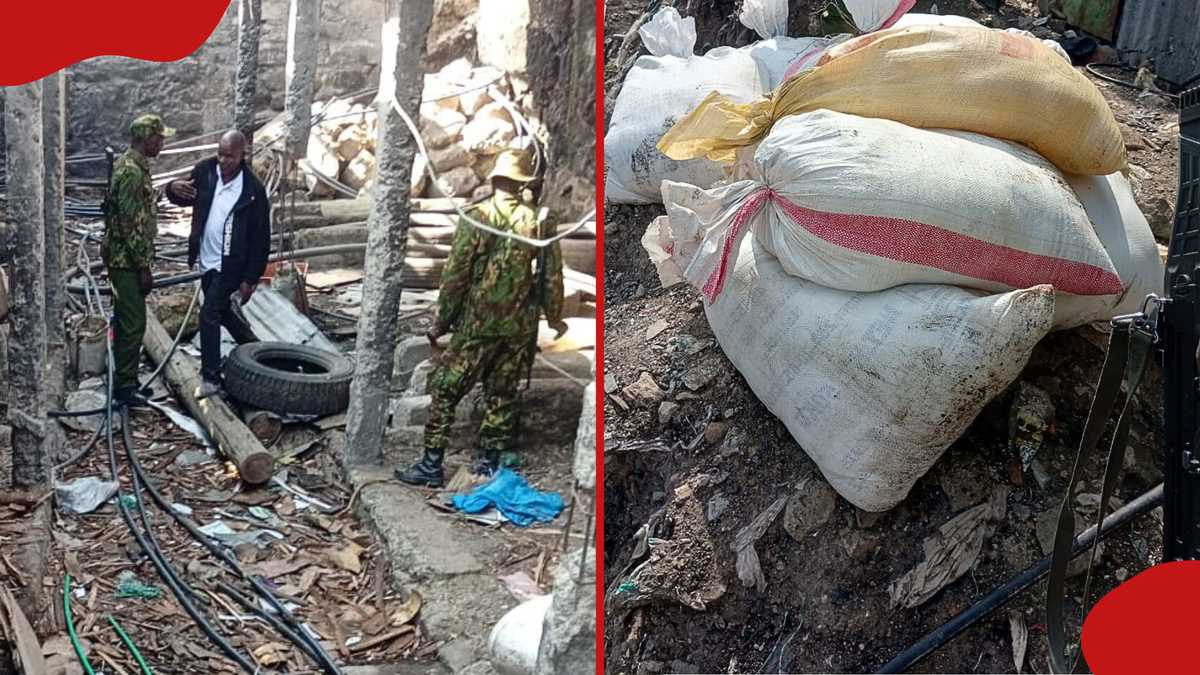 Nairobi: les brasseurs illicites notoires disparaissent alors que les raids de Nacada Mukuru, récupèrent 4k litres de Chang'aa