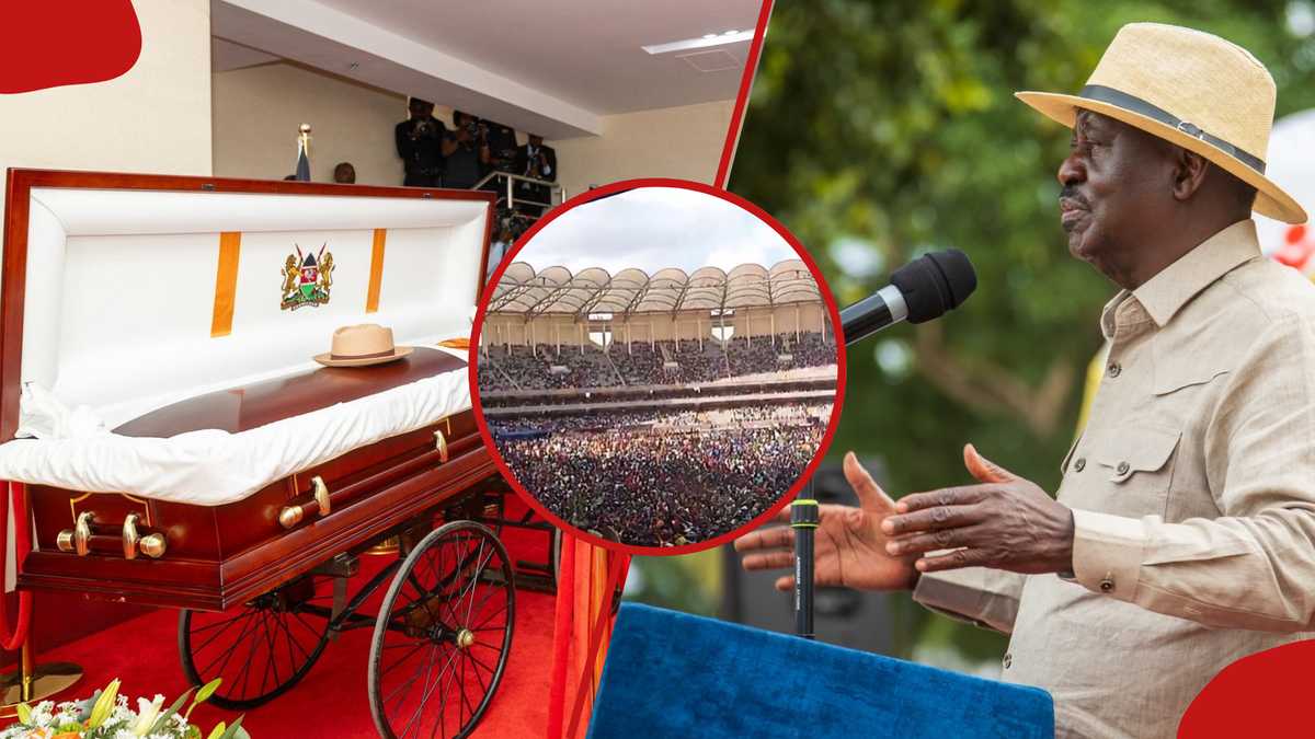 Raila Odinga : 3 personnes abattues au stade Kasarani alors que la police disperse la foule