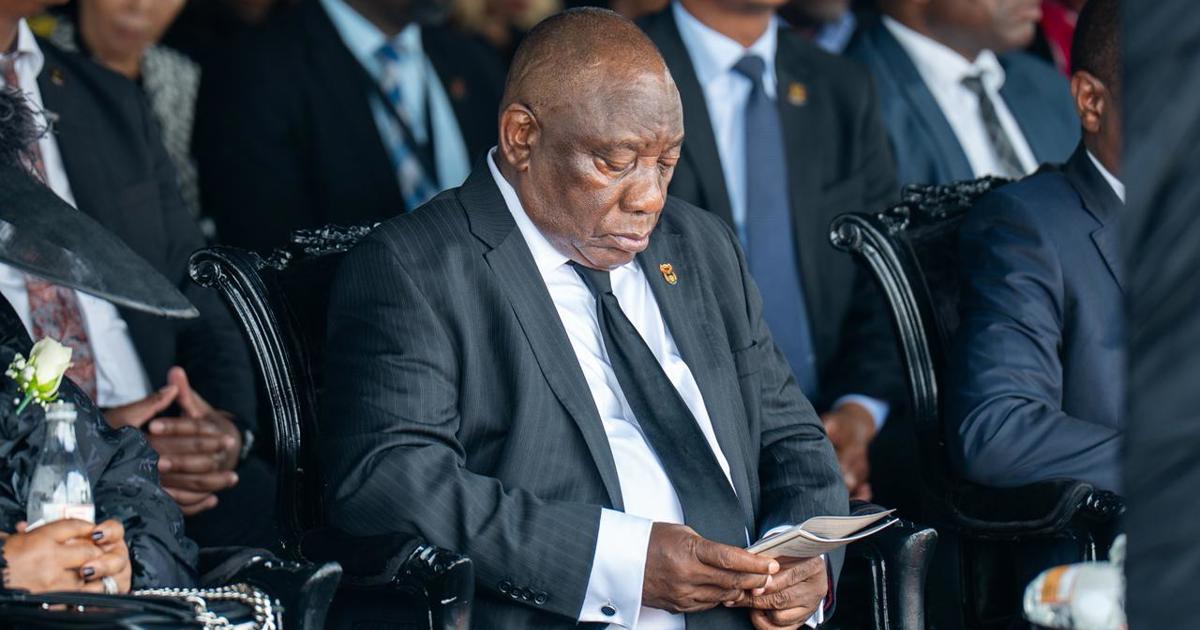 Ramaphosa fait l'éloge du regretté ambassadeur Mthethwa : « un leader altruiste »