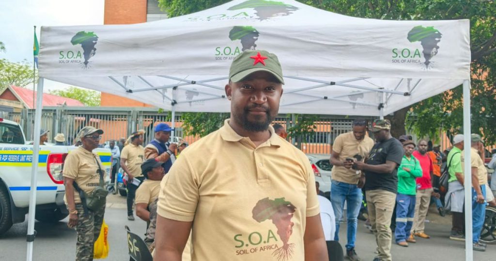 Soil of Africa promet un sit-in de sept jours au ministère de l'Intérieur jusqu'à ce que toutes les cartes d'identité bloquées soient effacées