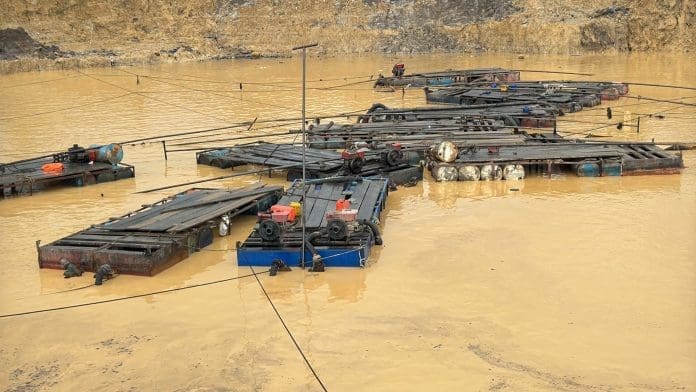 Les Changfangs utilisés pour Galamsey