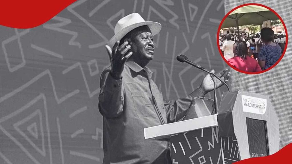 Vidéo : Des écoliers s'effondrent alors que l'enseignant annonce la mort de Raila Odinga