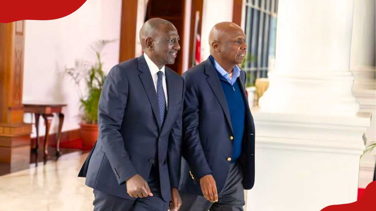 William Ruto détaille comment il a convaincu Gideon Moi d'abandonner la course sénatoriale de Baringo : « Kwa Heshima »
