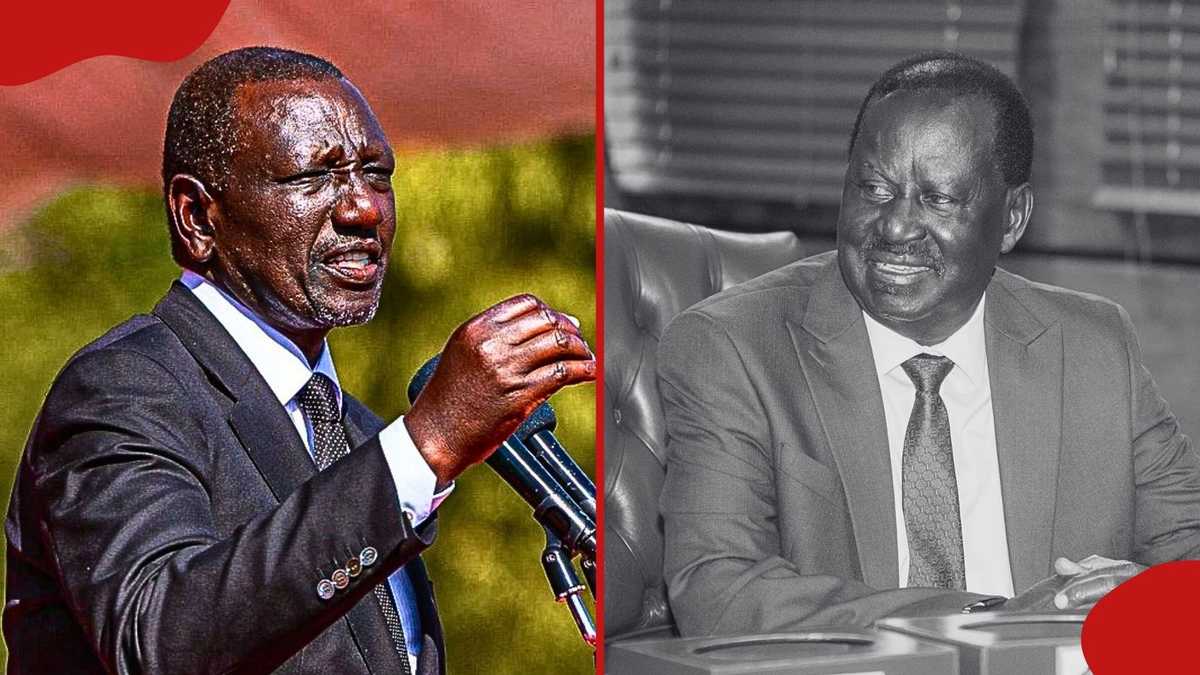 William Ruto raconte franchement les difficultés de santé de Raila Odinga et ses visites dans des hôpitaux de Dubaï et d'Inde