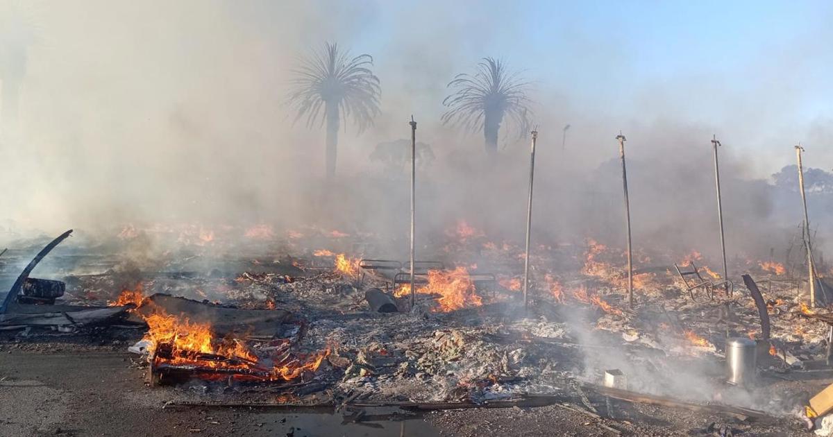 L'incendie de Maitland laisse 248 demandeurs d'asile et migrants sans papiers sans abri