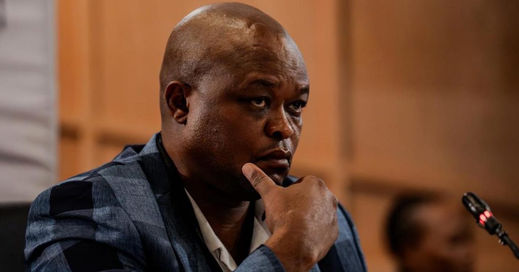 Mogotsi affirme que Cele était au courant de l'existence de "Cat" Matlala en octobre 2018