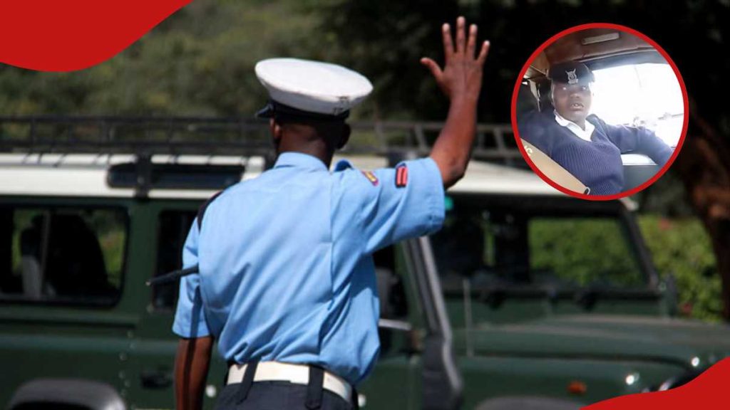 Une vidéo montre une policière de Nairobi exigeant un pot-de-vin et ose un chauffeur de signaler : « Uende Vigilance »