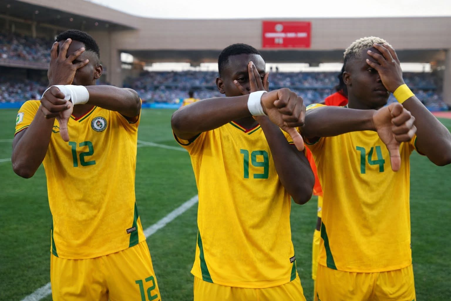 La route de la CAN des Warriors se termine par une défaite 3-2 contre l’Afrique du Sud