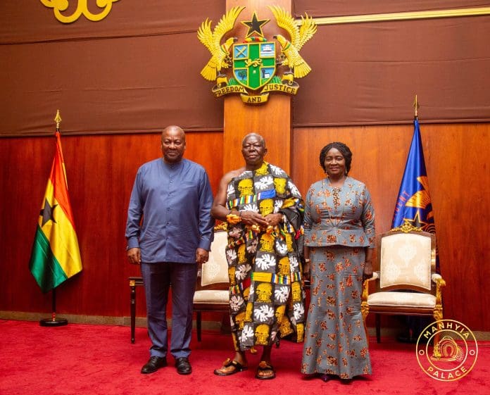 Le gouvernement de Mahama accepte le rapport sur la paix Bawku d'Otumfuo et crée un fonds de revitalisation de 1 milliard de GH¢