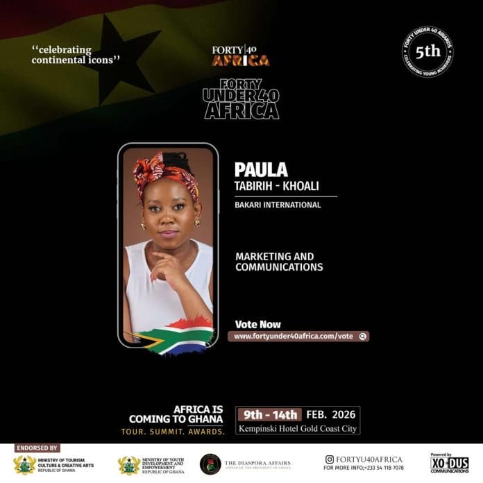 Paula Tabirih - Khoali - Sous l'Afrique