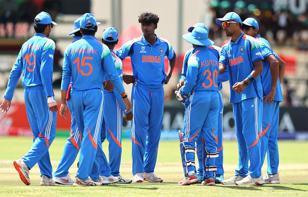 L'Inde affrontera l'Angleterre en finale de la Coupe du monde U-19 ICC