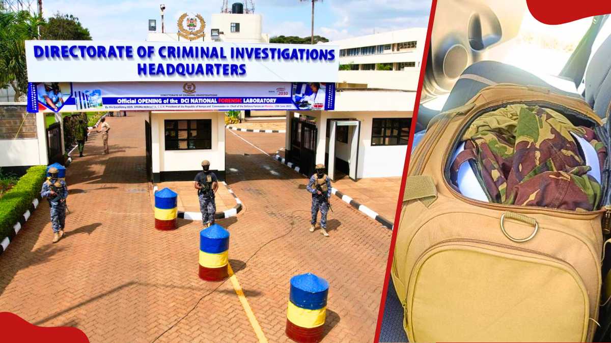 Les détectives de la DCI arrêtent et arrêtent des agents de la KDF en mission de vol à Kitengela