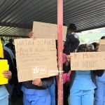 Les infirmières organisent une manifestation éclair contre les bas salaires alors que le gouvernement plaide pour la patience