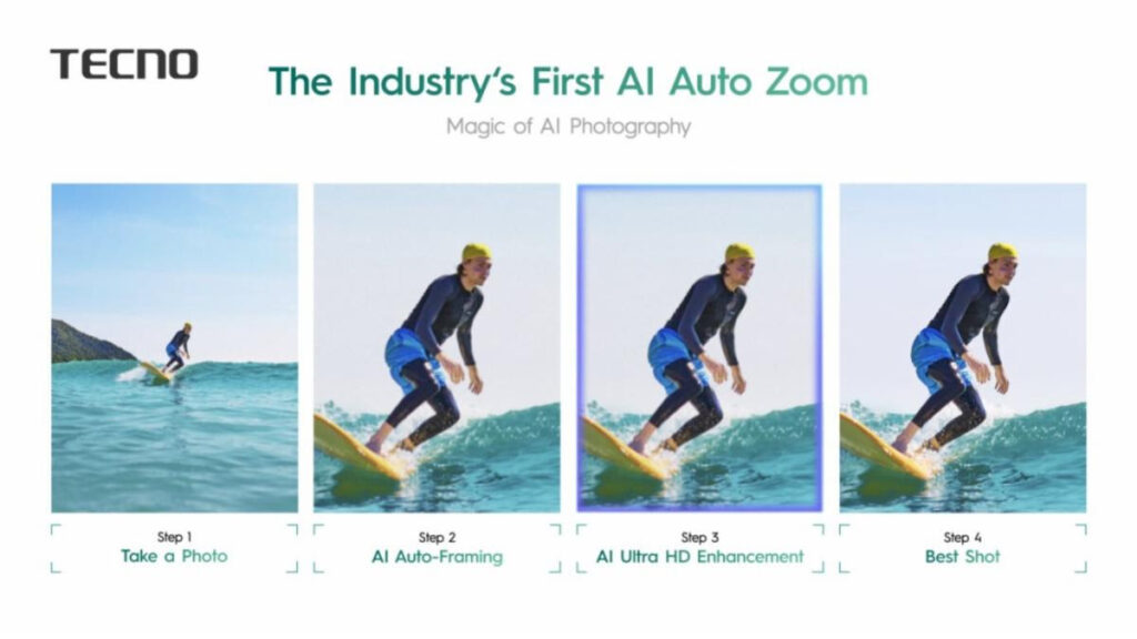 Série TECNO CAMON 50 : redéfinir l'imagerie professionnelle grâce à la puissance de l'IA pratique