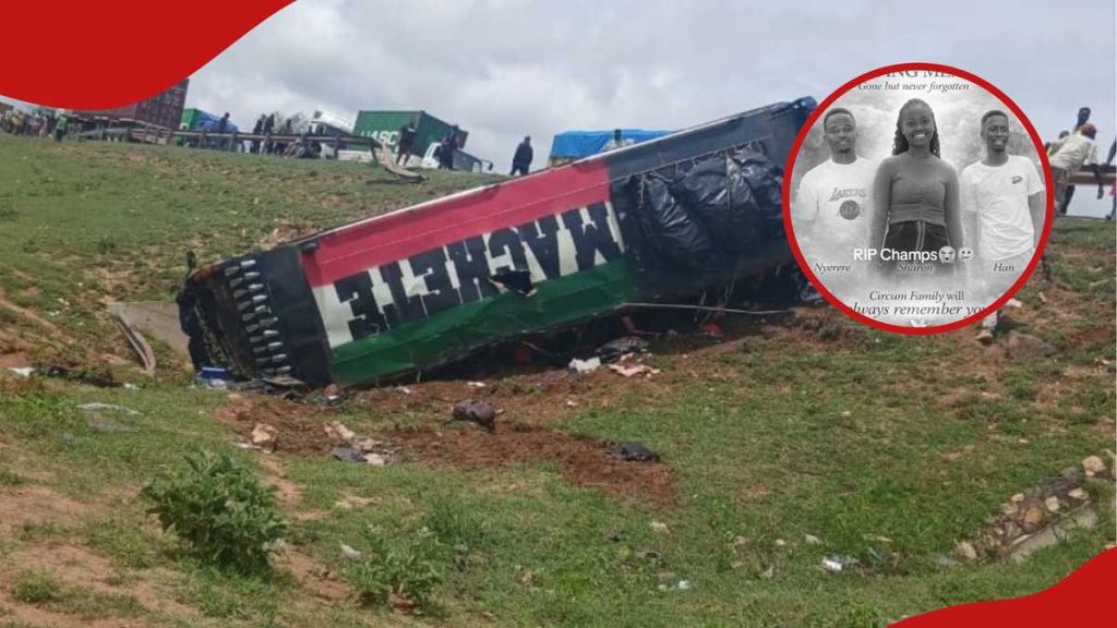Accident de KU : les étudiants partagent les dernières vidéos de 3 collègues décédés dans l'accident de Machete Matatu