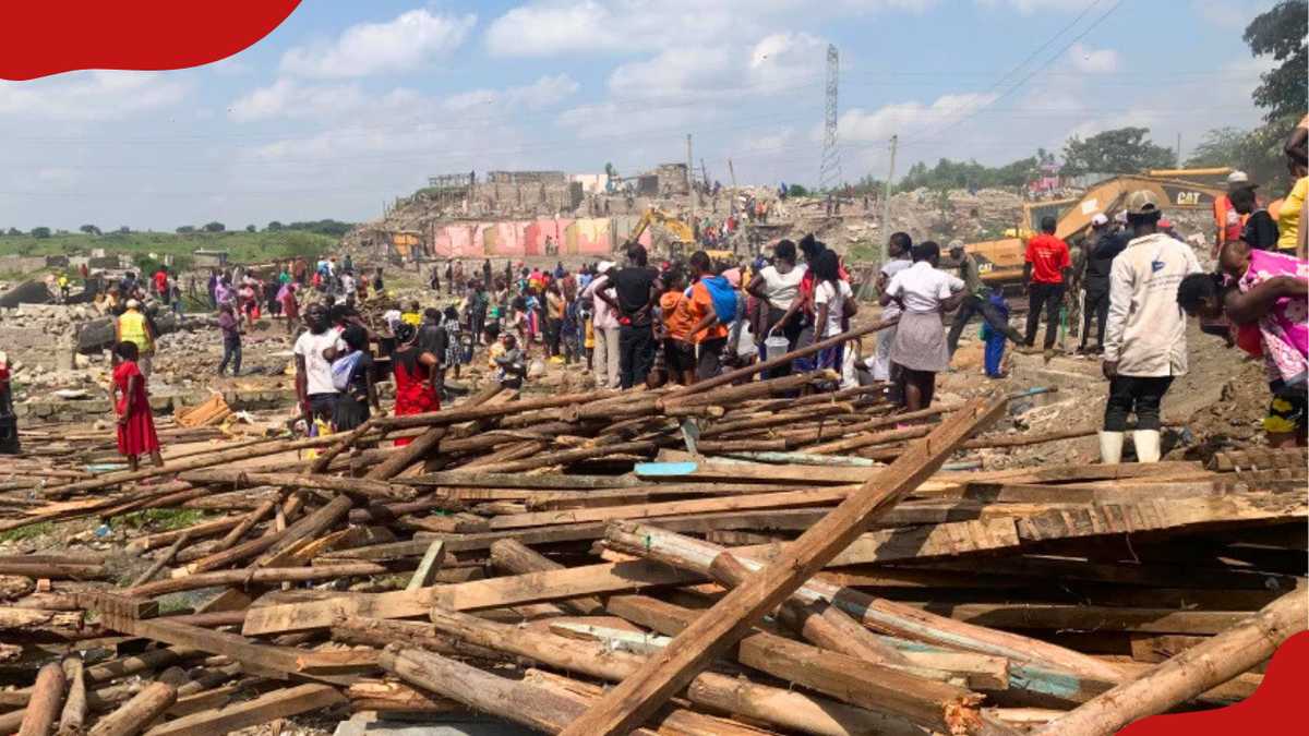 Démolitions de Gikomba : les commerçants comptent les pertes alors qu'une section du marché très fréquenté est détruite