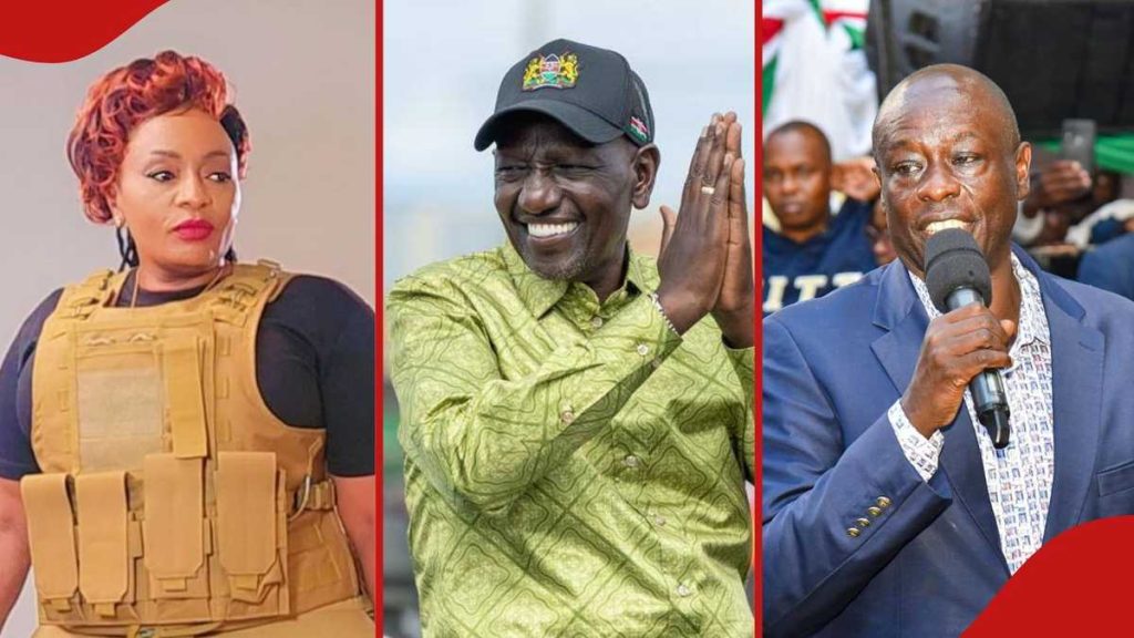 Jane Mugoh et Mike Sonko félicitent Ruto et Gachagua pour avoir donné la priorité à la paix à Nyandarua