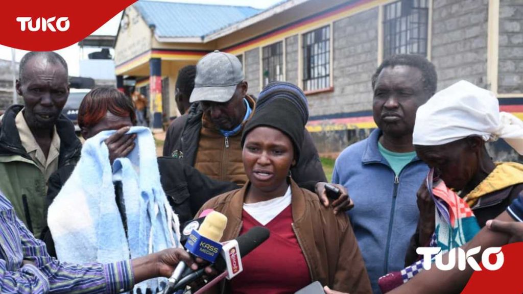 La famille Nakuru et les habitants prennent d'assaut le poste de police de Keringet après qu'un homme soit décédé des suites de blessures subies en cellule