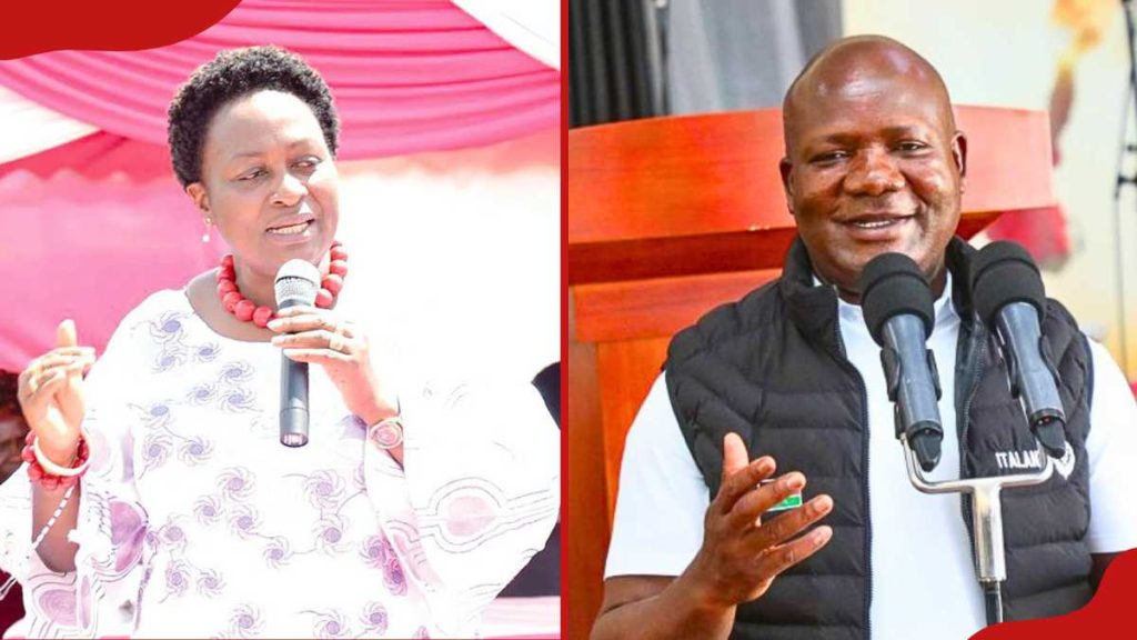 La représentante de Kakamega poursuit séparément l'épouse du gouverneur Barasa et obtient des ordonnances