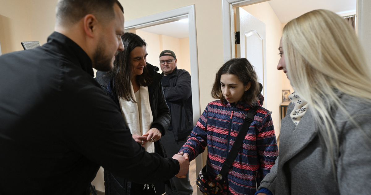 La ville de réfugiés de Tchernobyl accueille les personnes déplacées du conflit en Ukraine