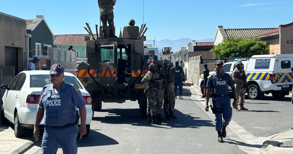 La violence armée persistante sévit au Cap malgré l'intervention militaire